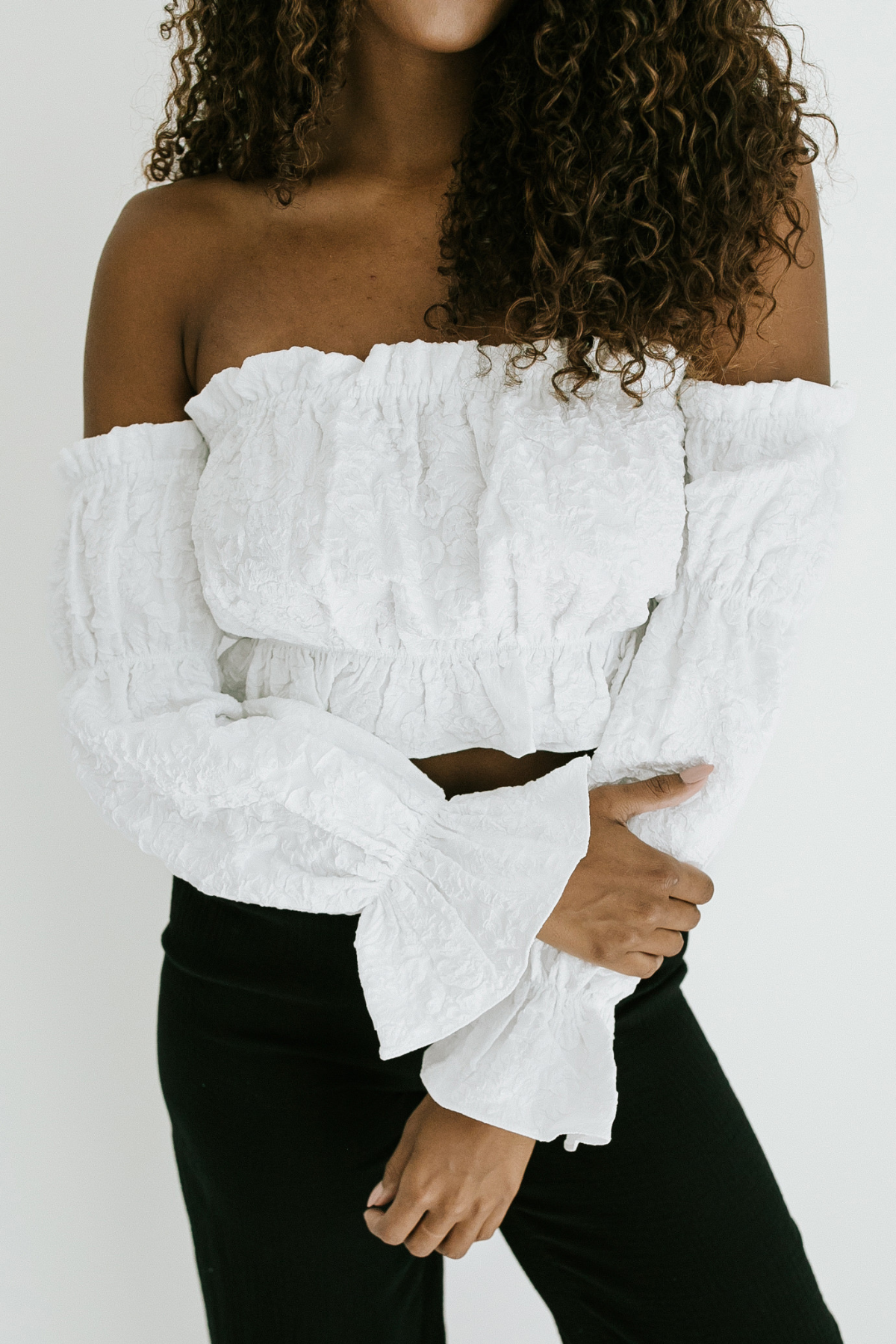 Bittersweet Off The Shoulder Top - White