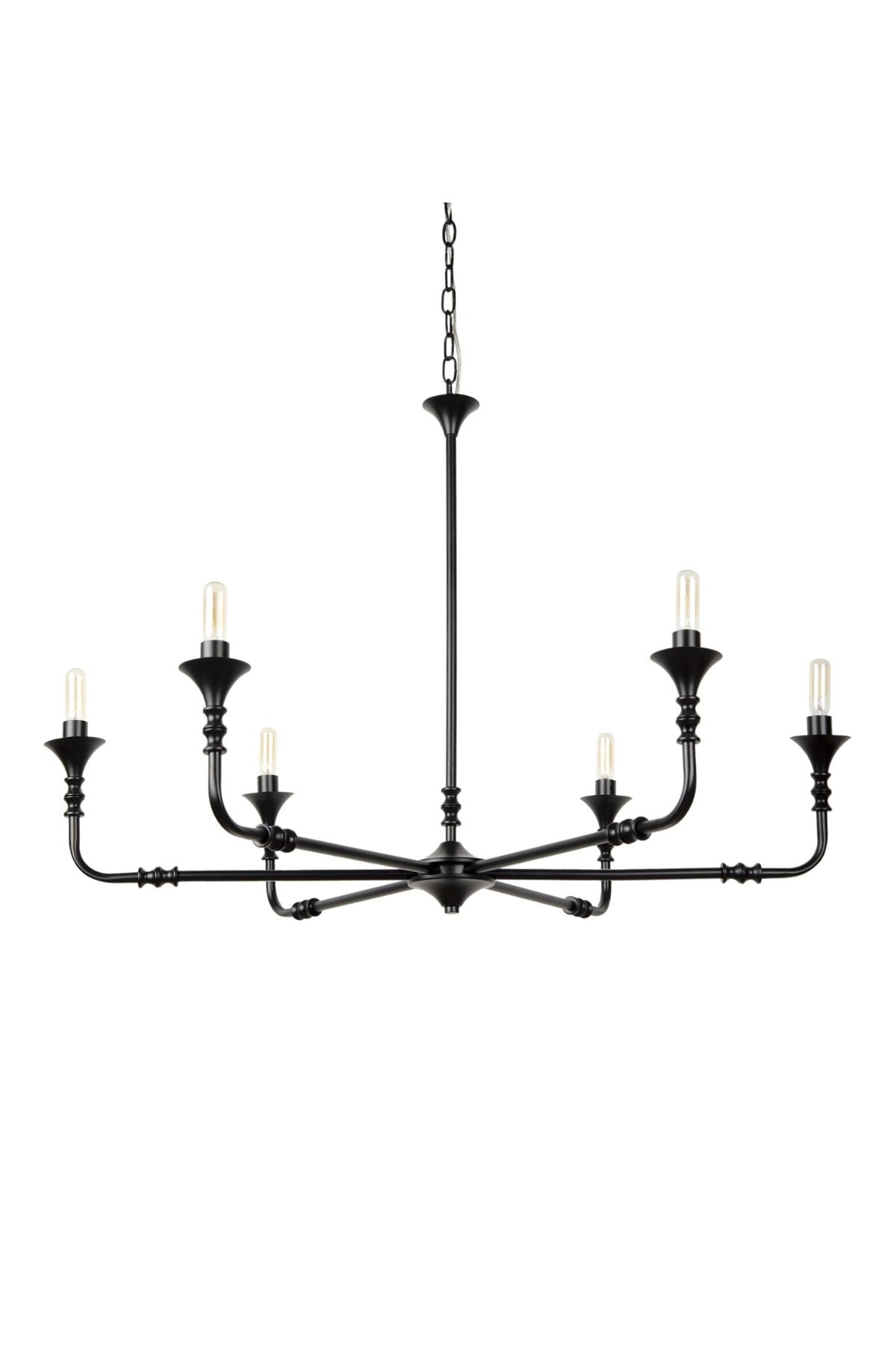 Kidman Chandelier - Black - 2 Sizes