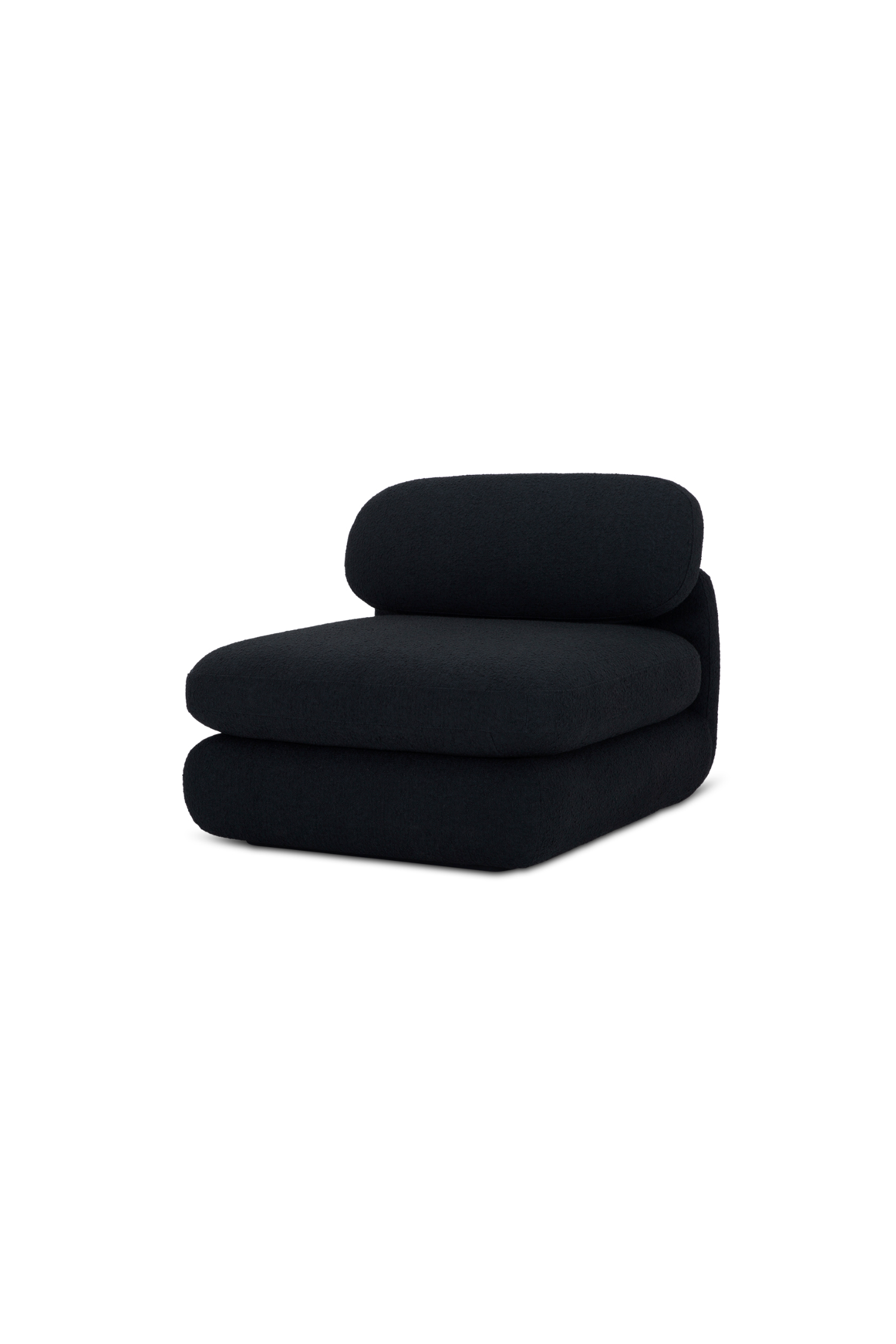 Lubbock Lounge Chair - Black