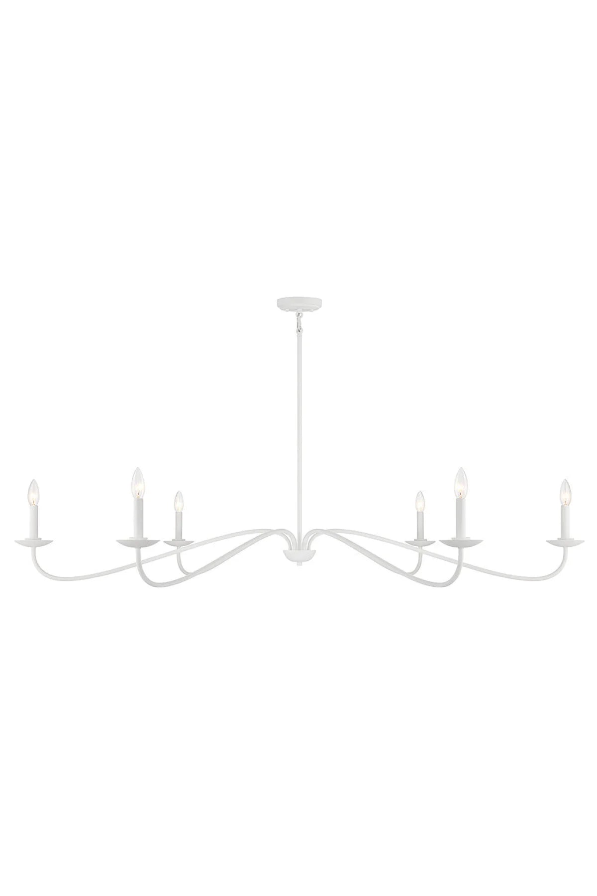 Belinda Chandelier - White