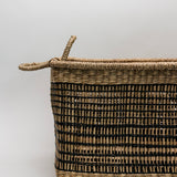 Robbie Light Brown Seagrass Basket With Handles - 2 Sizes