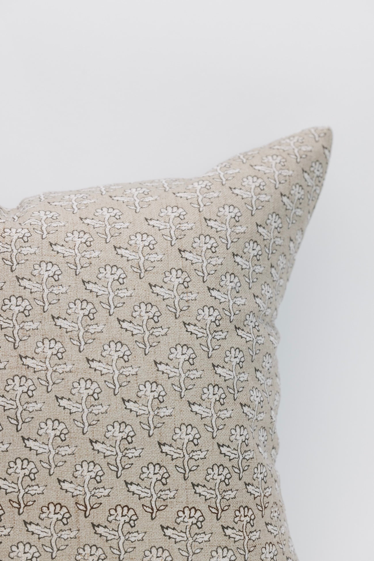 Dreamer Floral Pillow - Soft Sage - 18