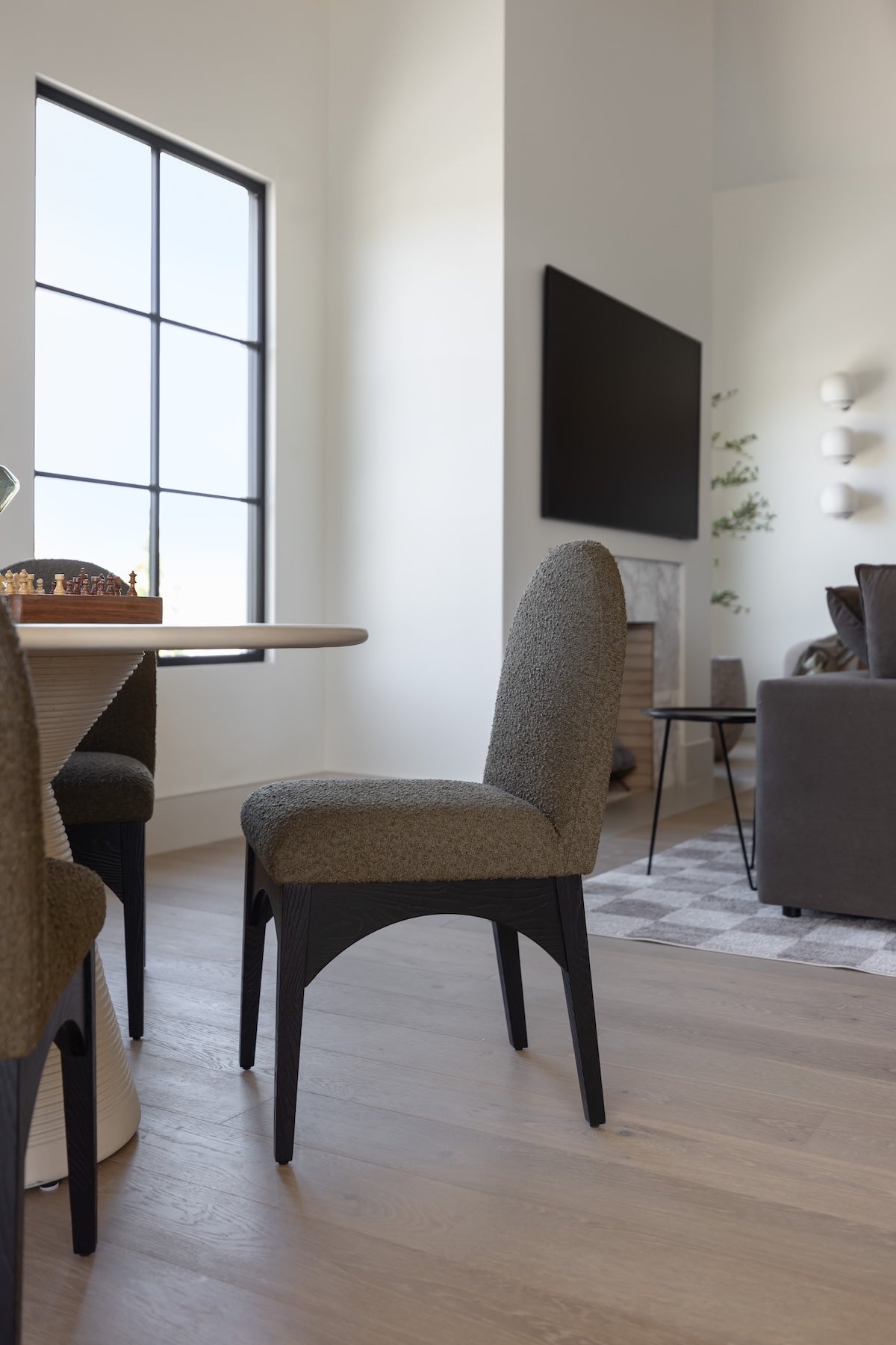 Waldorf Boucle Dining Side Chair