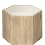 Argan Hexagon Table -  Medium
