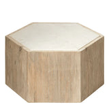 Argan Hexagon Table -  Small