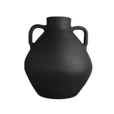 Black Rustic Terracotta Vase