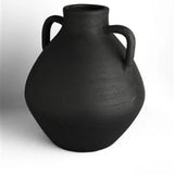 Black Rustic Terracotta Vase