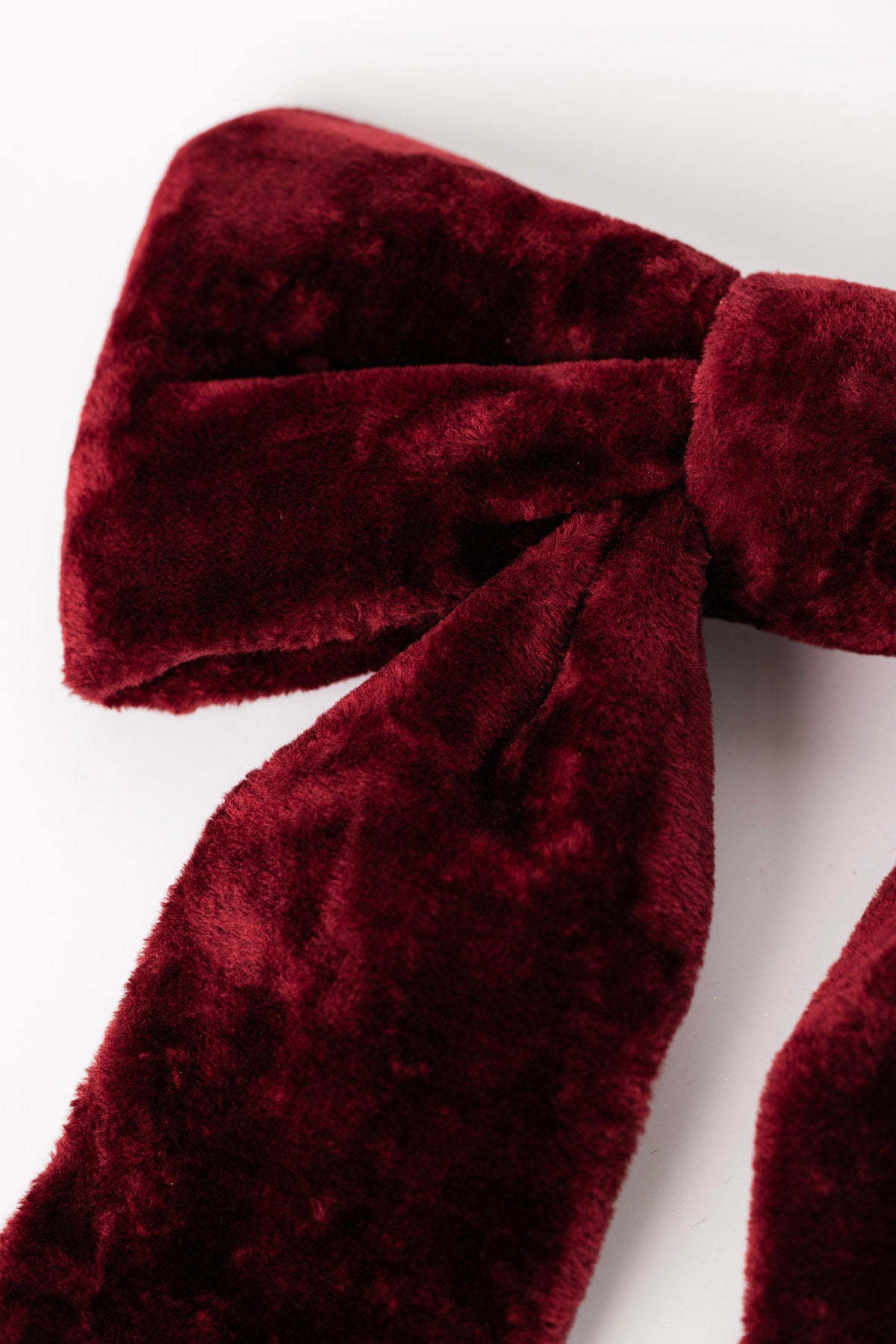 Winslet Oversized Bow - Dark Red - 2 Sizes