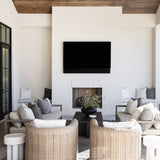 Tucson Woven Outdoor Chair - Vintage White