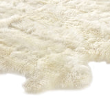 Lalo Lambskin Rug - White - 3 Sizes