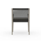 Sherwood Outdoor Dining Armchair -  Weathered Grey