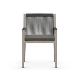 Sherwood Outdoor Dining Armchair -  Weathered Grey
