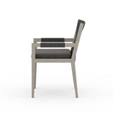 Sherwood Outdoor Dining Armchair -  Weathered Grey