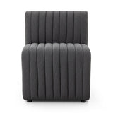 Build Your Own: Augustine Dining Banquette - Charcoal