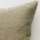 Fabiana Linen Pillow - Shadow - 24"x24"