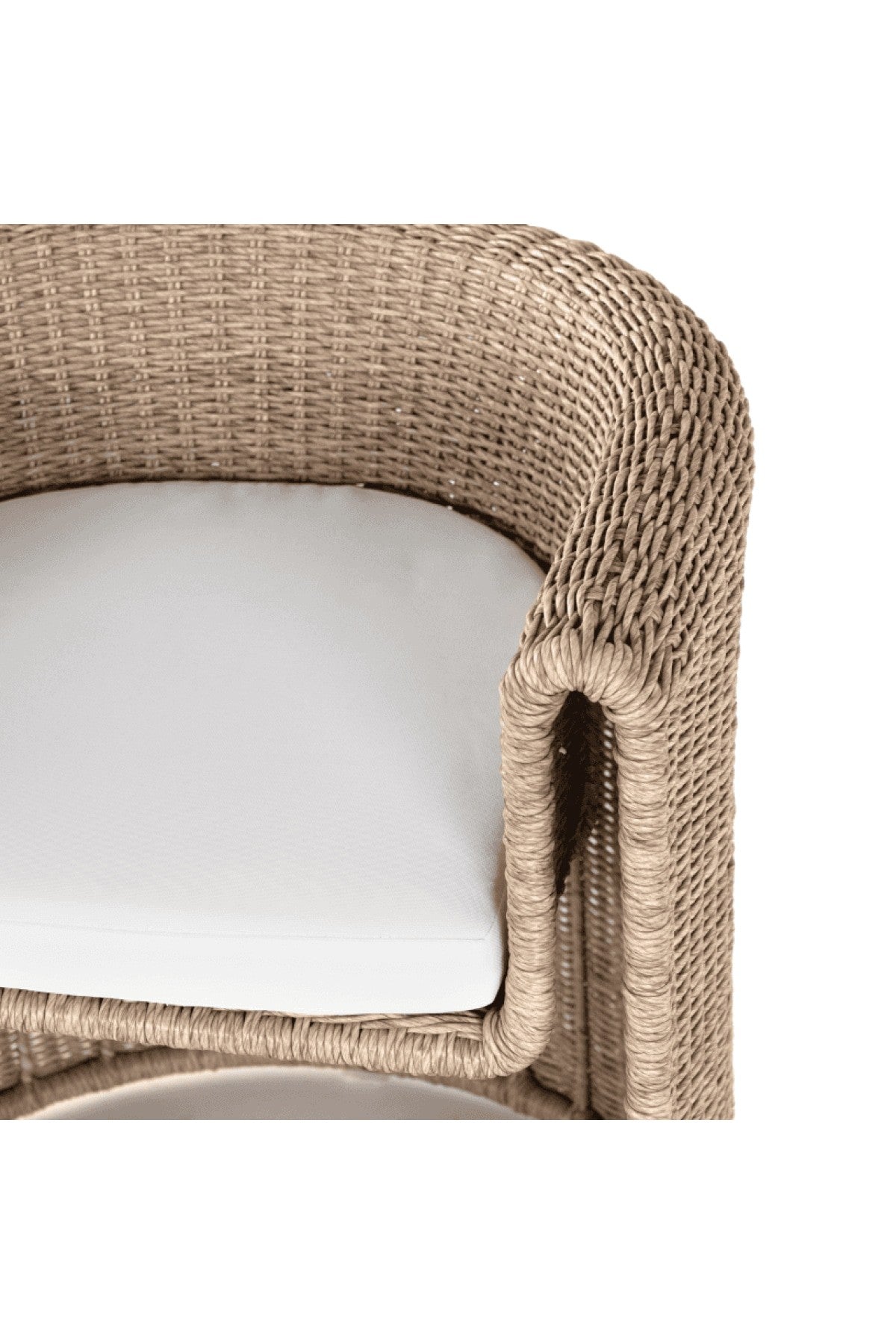 Caleb Outdoor Dining Chair - Vintage White