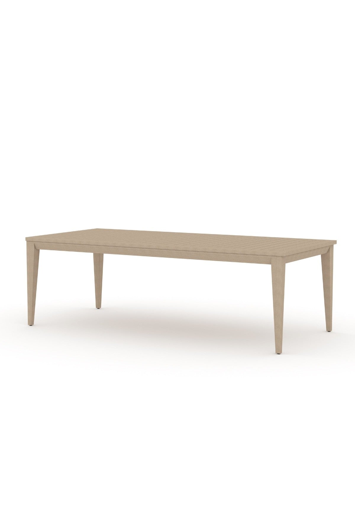 Manilo Outdoor Dining Table - Washed Brown