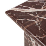 Arum End Table - Merlot