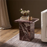 Arum End Table - Merlot