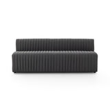 Build Your Own: Augustine Dining Banquette - Charcoal