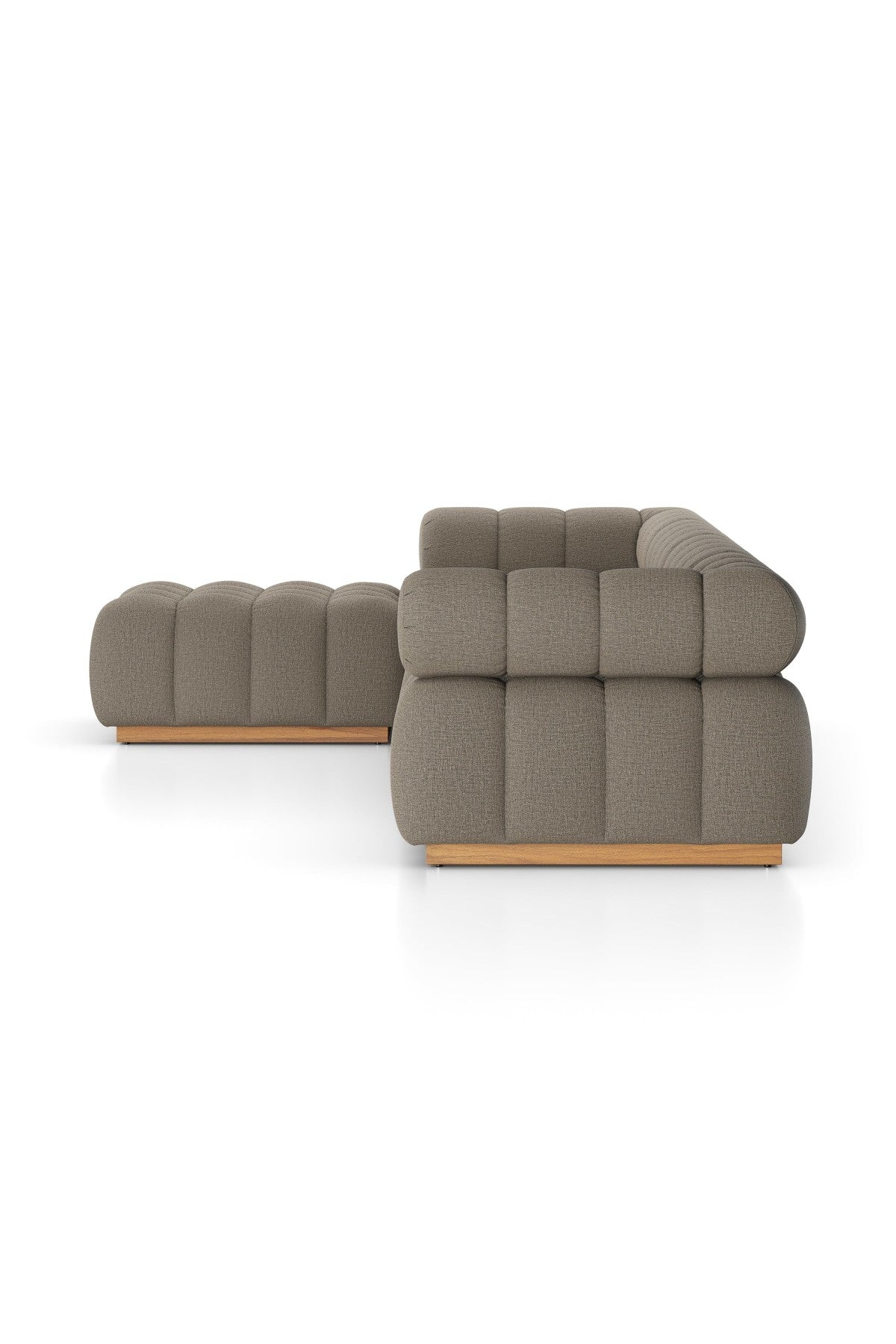 Havana Outdoor 4-Piece Sectional with Ottoman