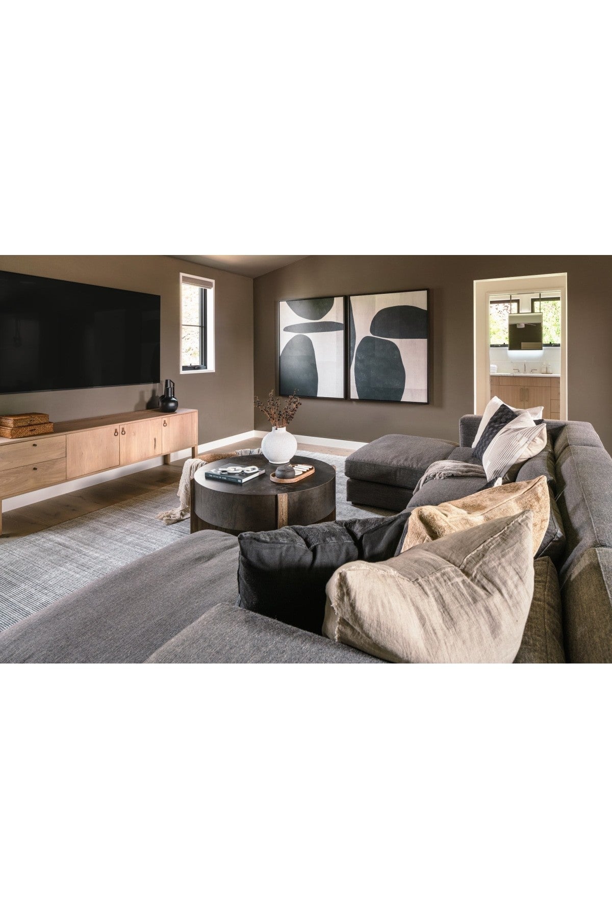 Isadora Media Console - Dry Wash