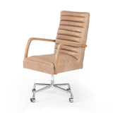 Bryson Channeled Desk Chair - Palermo Drift