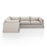 Habitat Slipcover 3-Piece Sectional - Moon - 2 Sizes