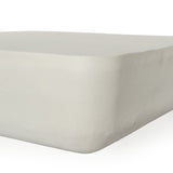 Basil Square Outdoor Coffee Table - Matte White