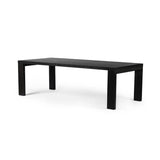 Millie Dining Table - Drifted Matte Black - 2 Sizes