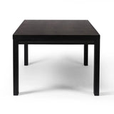 Millie Dining Table - Drifted Matte Black - 2 Sizes