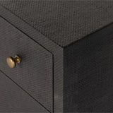 Fiona 6 Drawer Dresser - Black