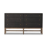 Fiona 6 Drawer Dresser - Black