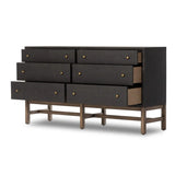 Fiona 6 Drawer Dresser - Black