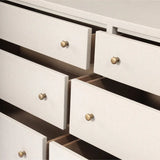 Fiona 6 Drawer Dresser - Ivory
