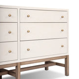 Fiona 6 Drawer Dresser - Ivory