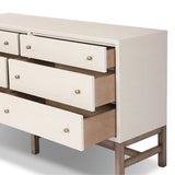 Fiona 6 Drawer Dresser - Ivory