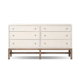 Fiona 6 Drawer Dresser - Ivory