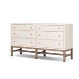 Fiona 6 Drawer Dresser - Ivory