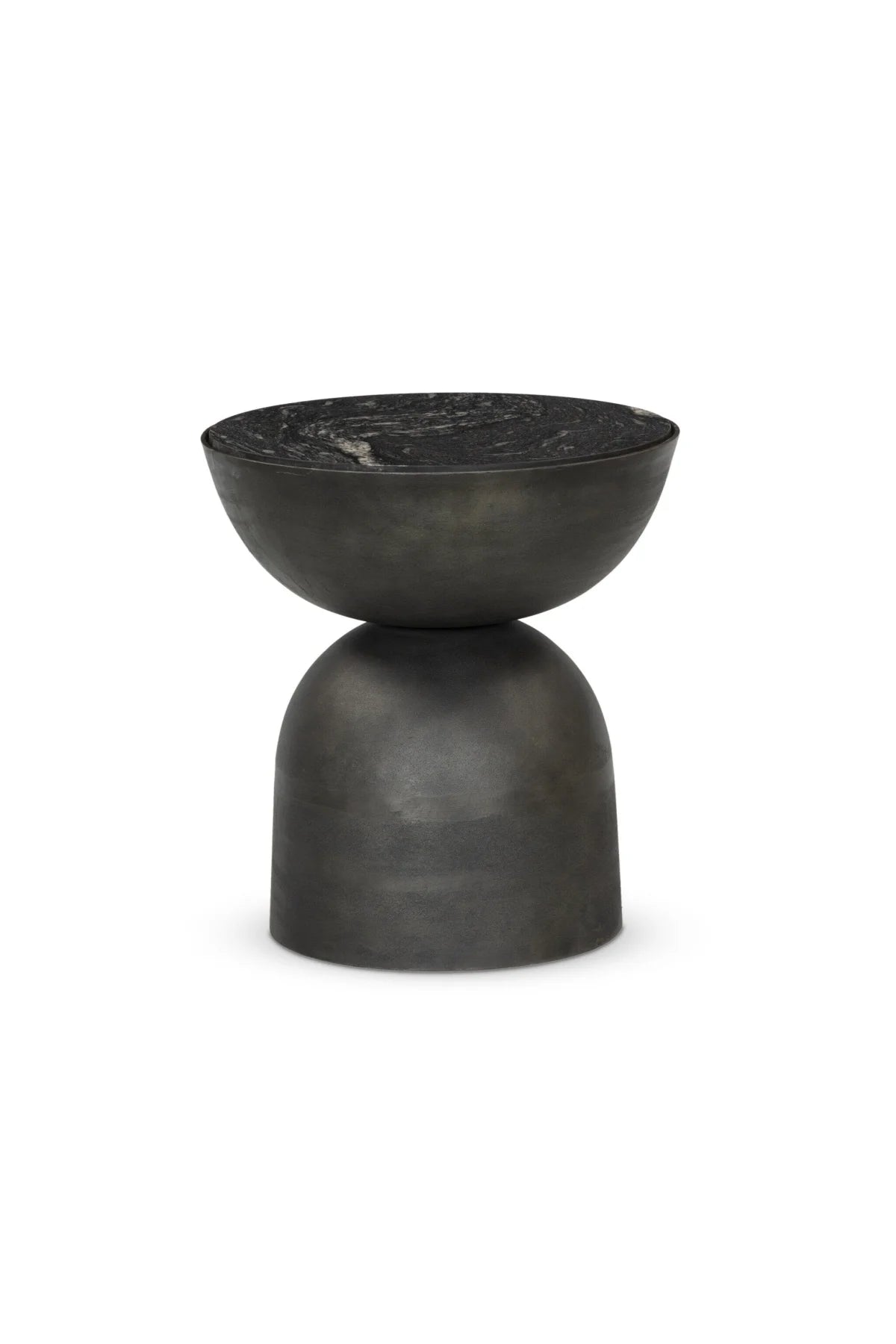 Corbett End Table - Black Marble