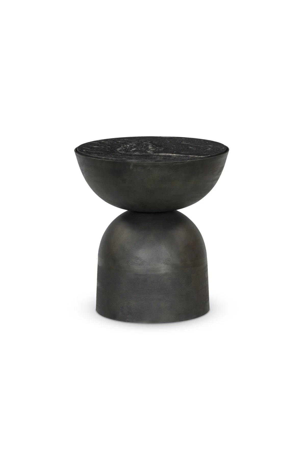 Corbett End Table - Black Marble