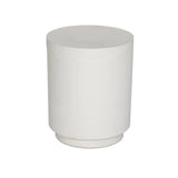 Javi Outdoor End Table - White