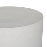 Javi Outdoor End Table - White