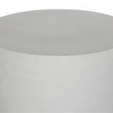 Javi Outdoor End Table - White
