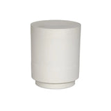 Javi Outdoor End Table - White