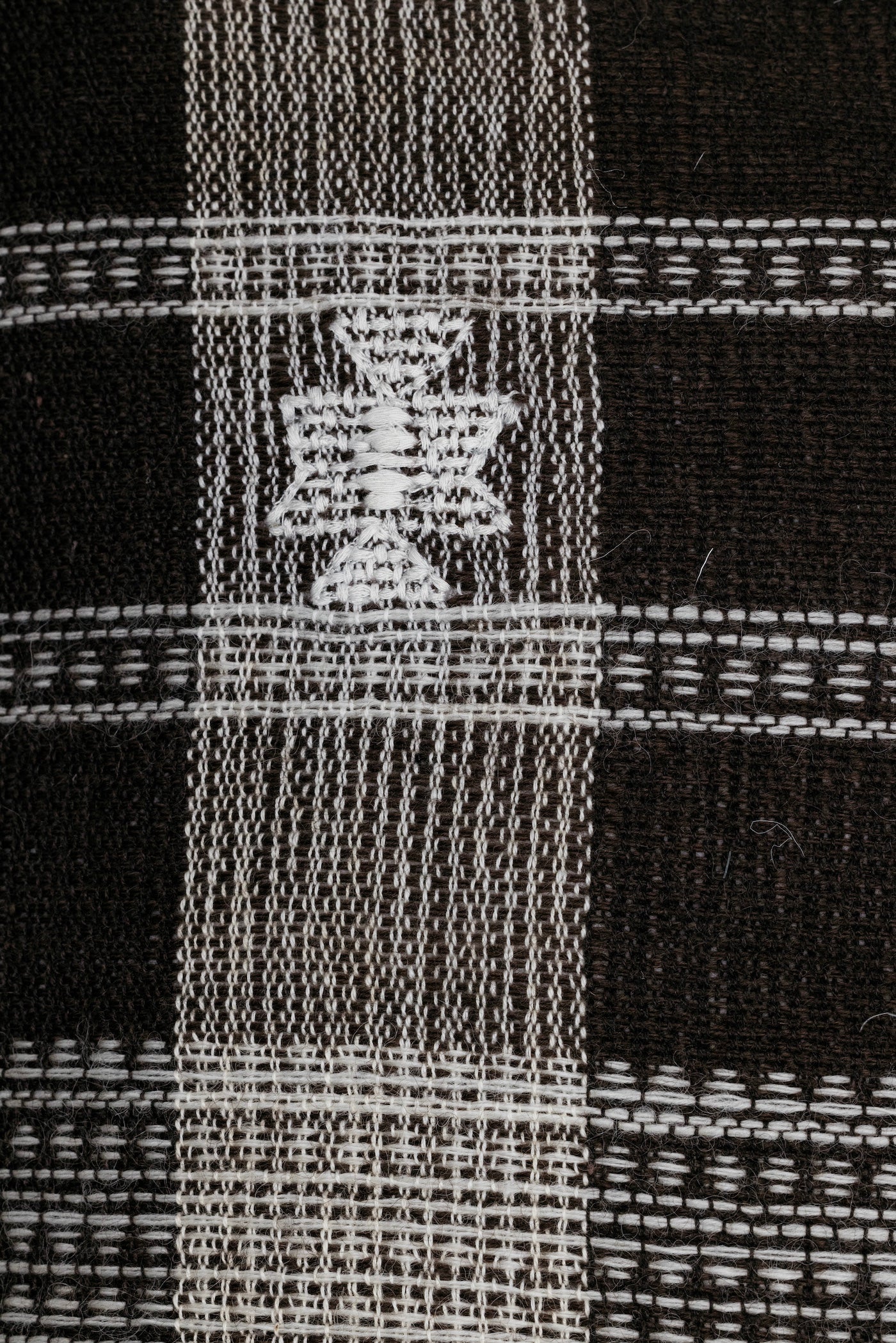 Lavan Striped Pillow - Mocha