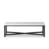 Hammered Iron Coffee Table