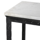 Hammered Iron Console Table