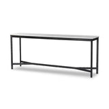 Hammered Iron Console Table