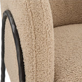 Jacobsen Accent Chair - Latte Shearling